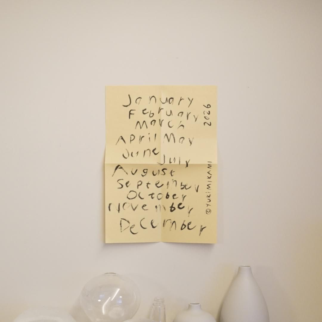 Yuki MIKAMIi / 2026 Calendar? - HOEK