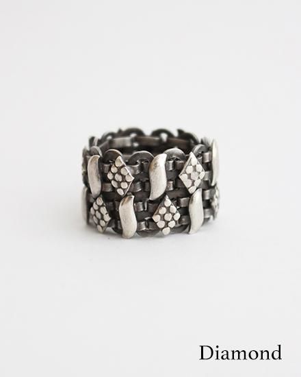 THARU SILVER / タルーシルバー】Double Ring ”Made In Nepal