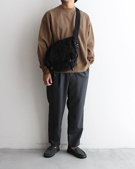 DEADSTOCK】50s French Army Linen Canvas TTA Shoulder Bag.2年