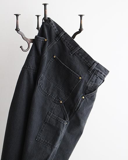 orSlow オアスロウ ルーズフィット ペインター パンツ ブラック