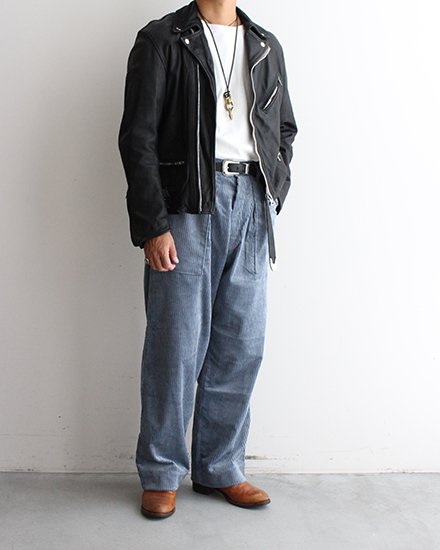 Willow Pants / ウィローパンツ】 P-001 ”Blue Corduroy