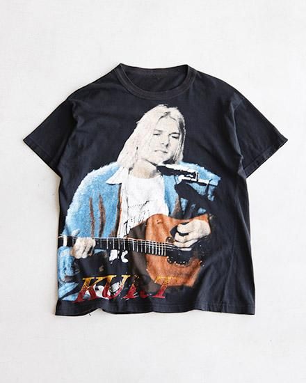 カートコバーン Kurt cobain Nirvana ニルヴァーナ tシャツ-