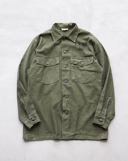 VINTAGE】70s US Army Cotton Utility Shirts / ヴィンテージ 