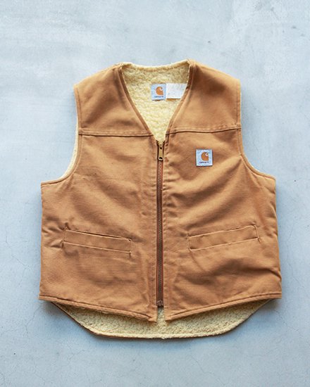 VINTAGE】90s Carhartt Boa Vest Made In USA / ヴィンテージ 