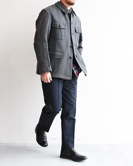 DEADSTOCK 40-50s French Pique Hunting Jacket / 40-50年代