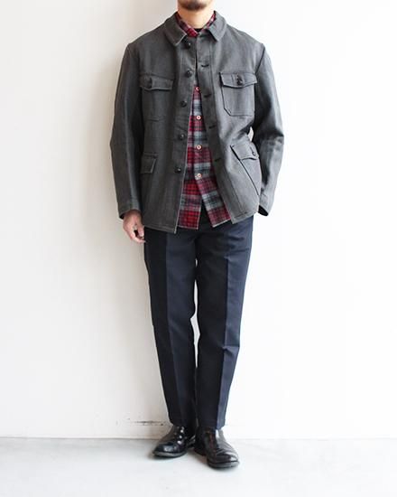 DEADSTOCK 40-50s French Pique Hunting Jacket / 40-50年代
