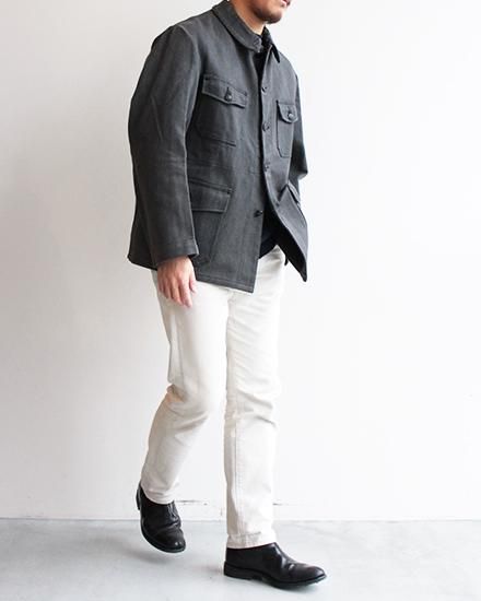 DEADSTOCK 40-50s French Pique Hunting Jacket / 40-50年代