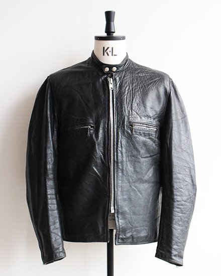 VINTAGE】60s Brooks Single Leather Jacket / ヴィンテージ 60年代