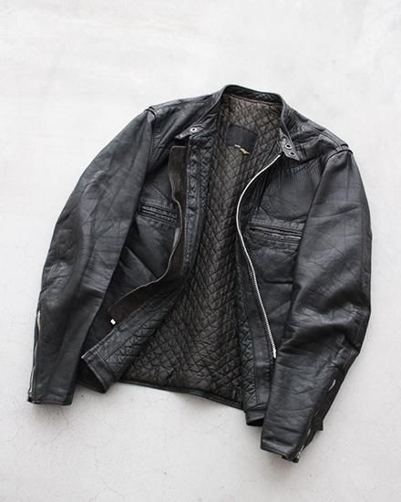VINTAGE】60s Brooks Single Leather Jacket / ヴィンテージ 60年代