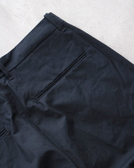 STILL BY HAND / スティル バイ ハンド】Tapered Cotton W-Trousers 