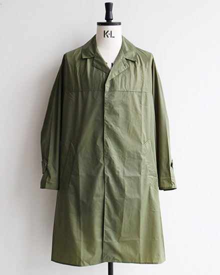 【DEADSTOCK】80s French Military Rain Coat 