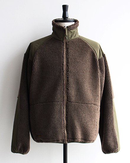 orslow / オアスロウ】Military Boa Fleece Jacket / オアスロウ
