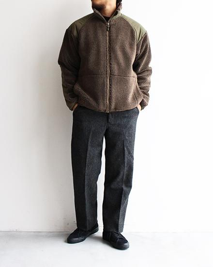 orslow / オアスロウ】Military Boa Fleece Jacket / オアスロウ