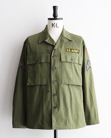 40s US Army M-43 HBT Jacket.デッドストック-