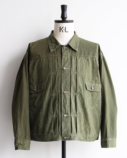 AGEOLD 11MJ Prototype US Army Tent Cloth - Gジャン/デニムジャケット
