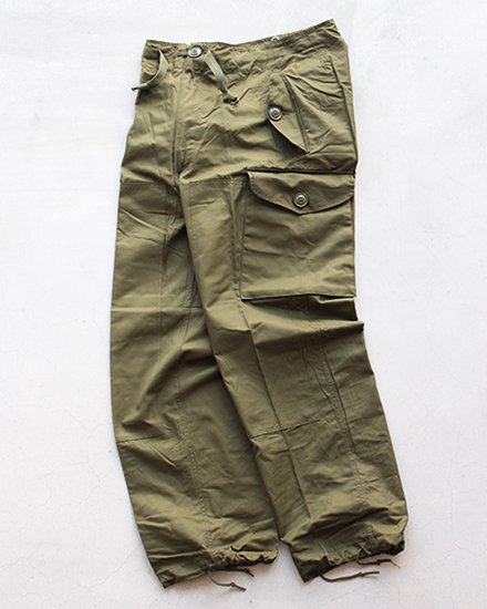 DEADSTOCK】80s Canadian Army Wind Over Pants / 80年代 カナディアン