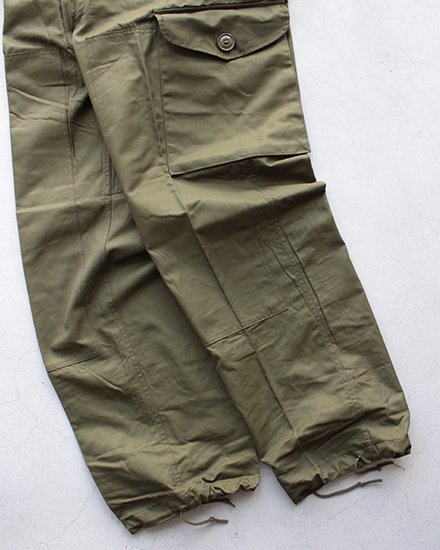 【DEADSTOCK】80s Canadian Army Wind Over Pants / 80年代 カナディアン アーミー オーバーパンツ
