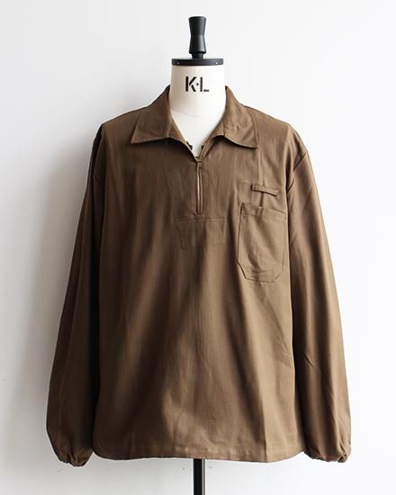 DEADSTOCK】90-00s Czech Military HBT Pullover Shirts DEADSTOCK】90-00s Czech Military HBT Pullover Shirts