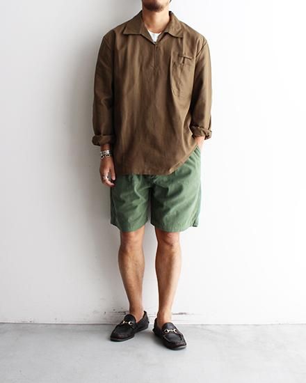 ミリタリーシャツ　軍シャツ　メッサジェリエ DEAD STOCK】Czech Army M-21 Regular Collar Sihrts チェコ軍
