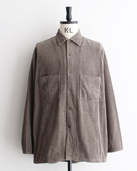 nanamica cord shirt jacket