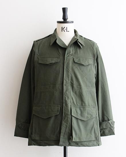 【DEADSTOCK】70s French Air Force Gendarme M-47 Field Jacket