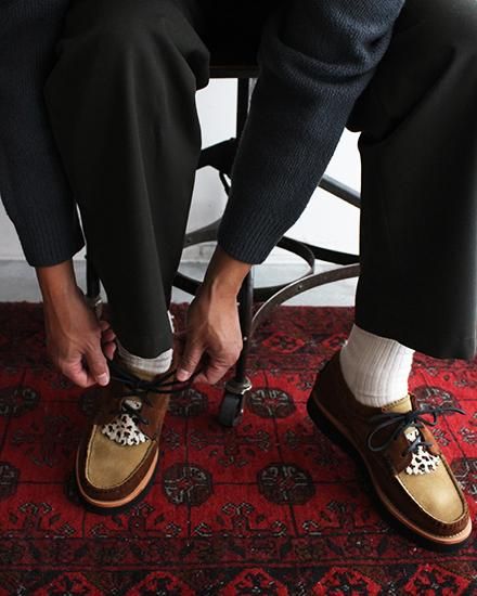 YUKETEN / ユケテン】Blucher with Kiltie Moccasin YUKETEN / ユケテン】Blucher with Kiltie Moccasin