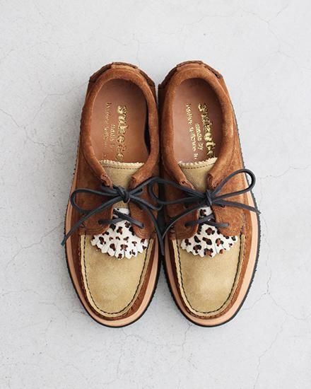 YUKETEN / ユケテン】Blucher with Kiltie Moccasin YUKETEN / ユケテン】Blucher with Kiltie Moccasin