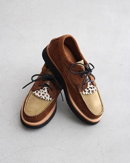 YUKETEN / ユケテン】Blucher with Kiltie Moccasin YUKETEN / ユケテン】Blucher with Kiltie Moccasin