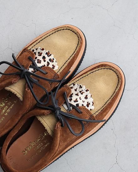 YUKETEN / ユケテン】Blucher with Kiltie Moccasin YUKETEN / ユケテン】Blucher with Kiltie Moccasin