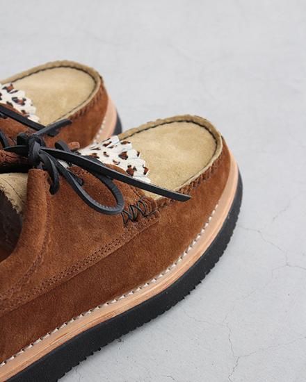 YUKETEN / ユケテン】Blucher with Kiltie Moccasin YUKETEN / ユケテン】Blucher with Kiltie Moccasin