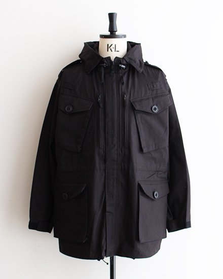 INPORT】British Military SAS Field Jacket "Black Rip Stop" 『By