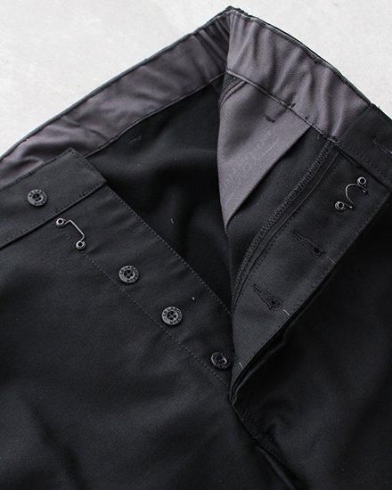 Le Laboureur / ラブルール】Black Moleskin Work Torusers Le Laboureur / ラブルール】Black Moleskin Work Torusers