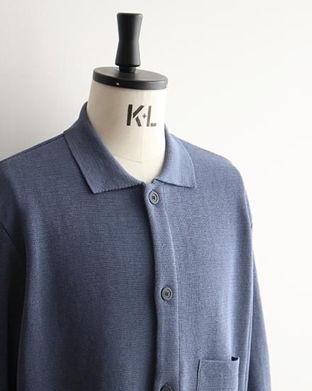 STILL BY HAND / スティル バイ ハンド】Milano Rib Knit Jacket STILL BY HAND / スティル バイ ハンド】Milano Rib Knit Jacket