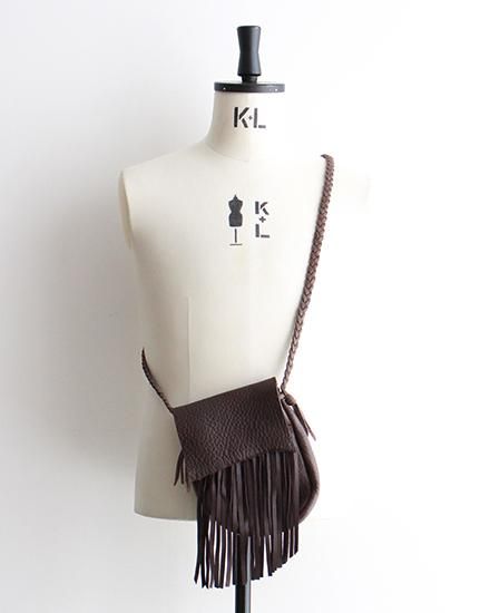 Native Earth / ネイティブ アース】Handmade leather Belt Fringe Bag