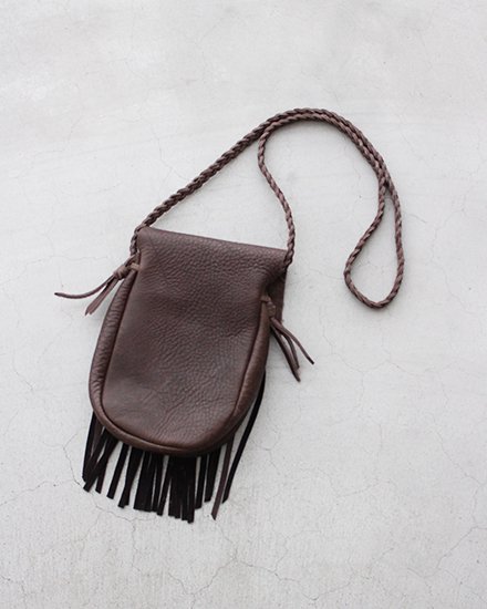 Native Earth / ネイティブ アース】Handmade leather Belt Fringe Bag