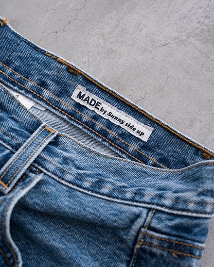 【Made By Sunny Side Up】2 for 1 Denim / サニーサイドアップ 2 for 1 Denim
