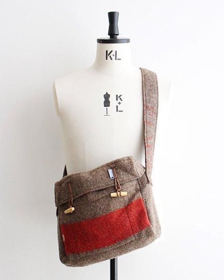 DEADSTOCK】40-60s Swiss Military Wool Blanket Remake Bag 