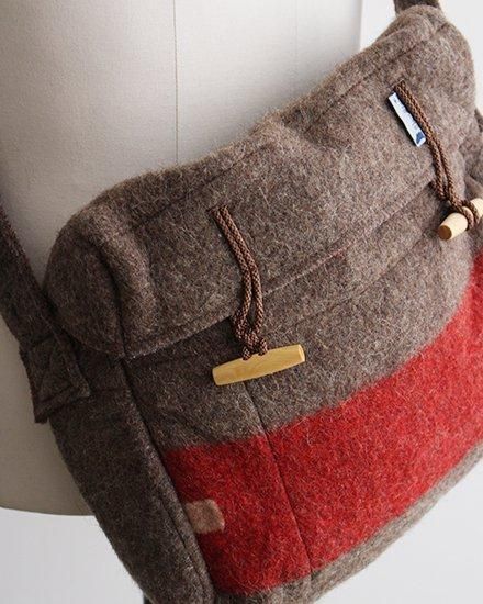 Slow Stone スイス軍 ブランケット コート 【未使用】 スイス軍 リメイク フーデッド ウール ブランケット コート