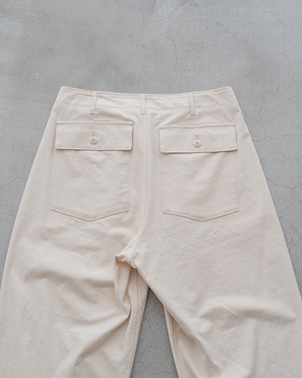 Blurhms Rootstock / ブラームス ルーツストック】Cotton Satin Baker Pants