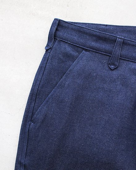 【AGE OLD / エイジオールド】 The Western Trousers ” 90s Deadstock US Navy Denim  Fabrics “