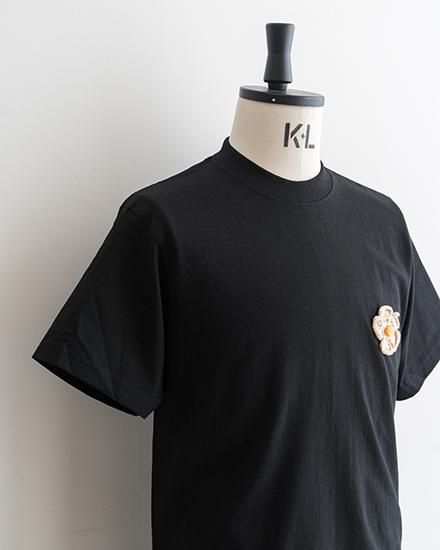 MONITALY / モニタリー】Crochet Flower Tee 