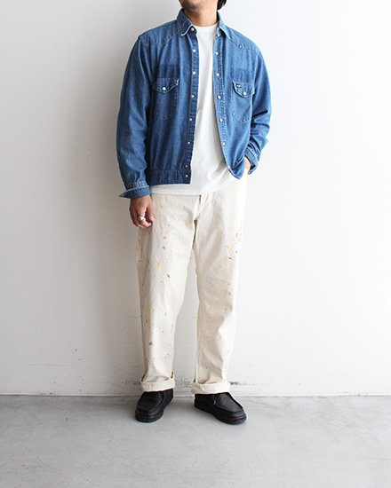 【orslow / オアスロウ】 White Painter Pants 