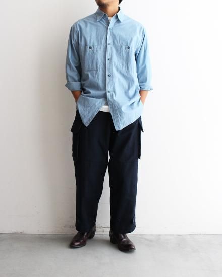 Blurhms Rootstock / ブラームス ルーツストック】Cotton Serge Blurhms Rootstock / ブラームス ルーツストック】Cotton Serge