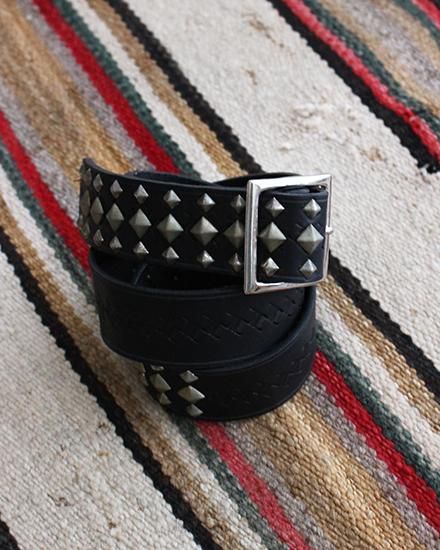 Willow Pants / ウィロー パンツ】R-008 Studs Belt ”Made By Willow Pants / ウィロー パンツ】R-008 Studs Belt ”Made By