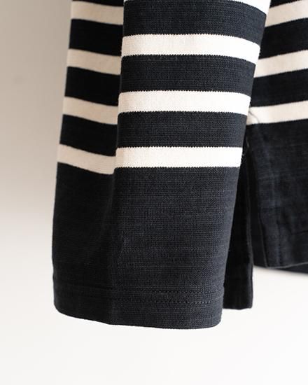 ブラームス blurhms ROOTSTOCK ボーダー バスクシャツ 00 Blurhms Rootstock / ブラームス ルーツストック】Basque Shirt