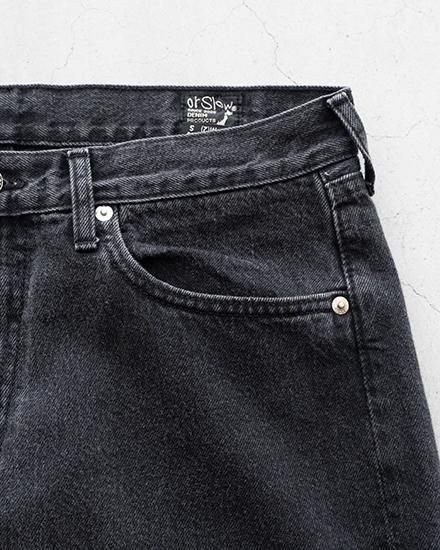 orslow】 Ivy Fit Denim 107 Black / Dad's Fit Denim 101 Black