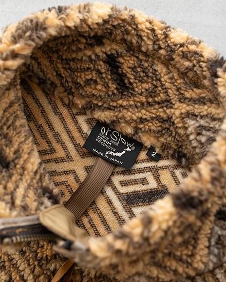 orslow / オアスロウ】Africa Zip Fleece Vest orslow / オアスロウ】Africa Zip Fleece Vest