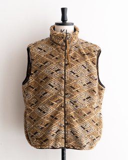 orslow /  Africa Zip Fleece Vest 