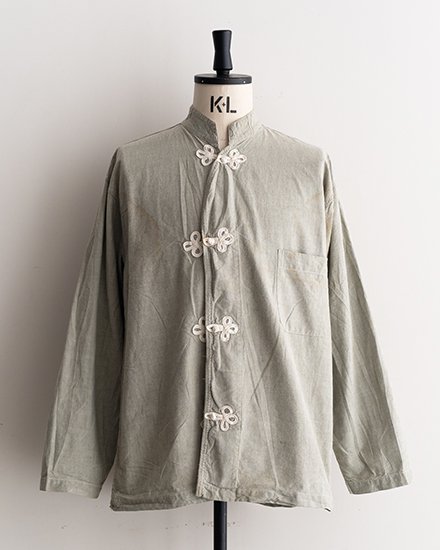 VINTAGE】30-40s US Army Oxford Sleeping Shirts 