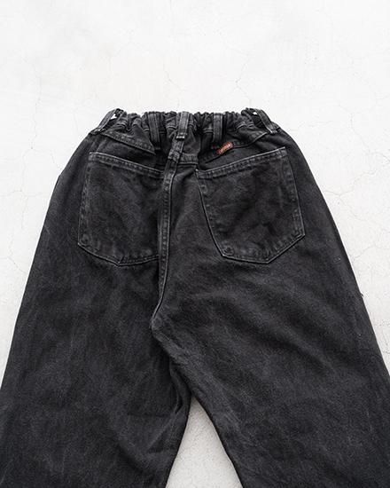Remake】90-00s Old RUSTLER Black Denim 